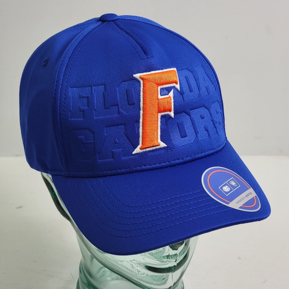 Men's Top of the World Royal Florida Gators Blue Embroidered Snapback Hat Cap